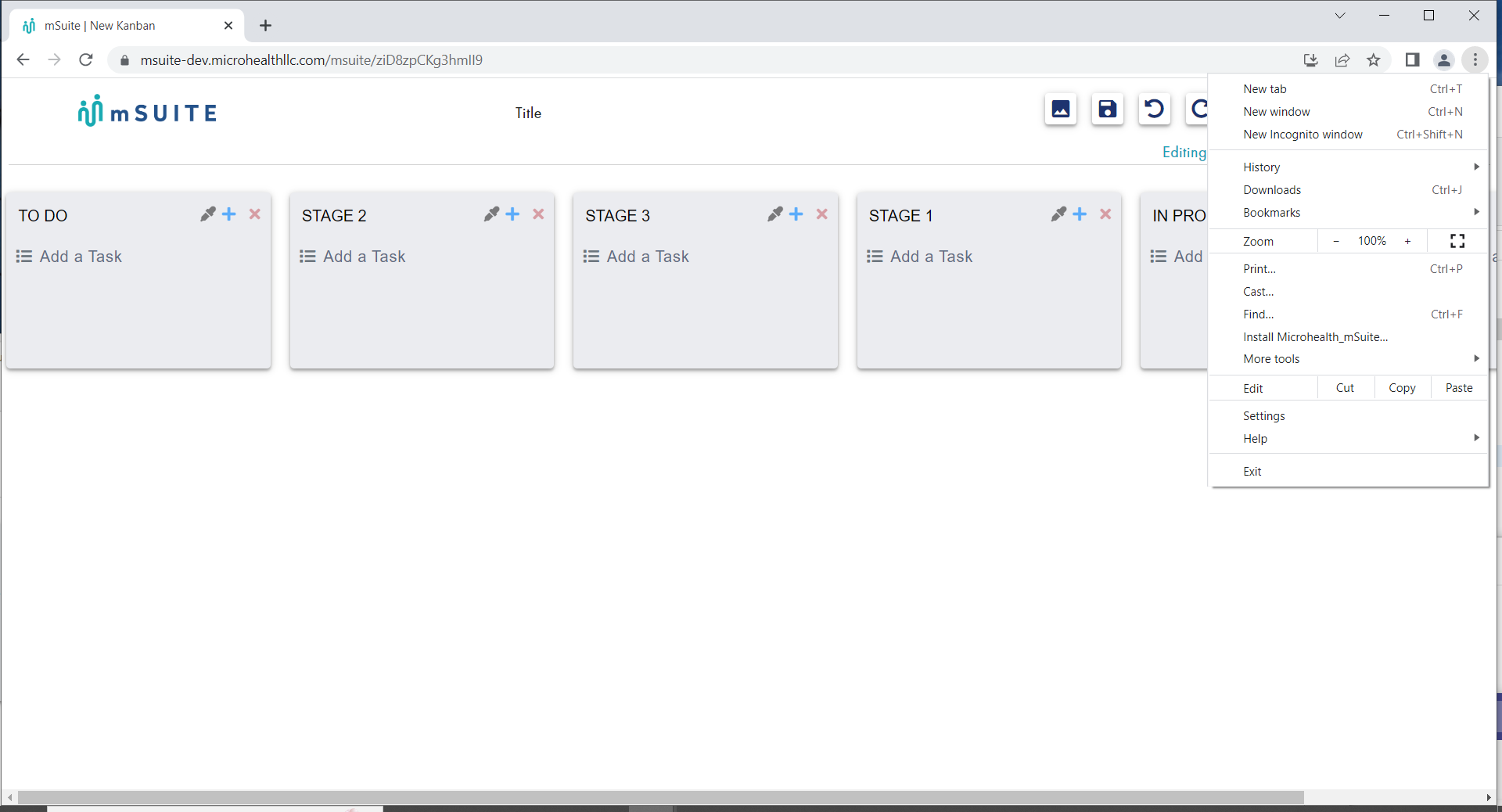 *hot scroll bars are missing from kanban · Issue 1140 · MicroHealthLLC