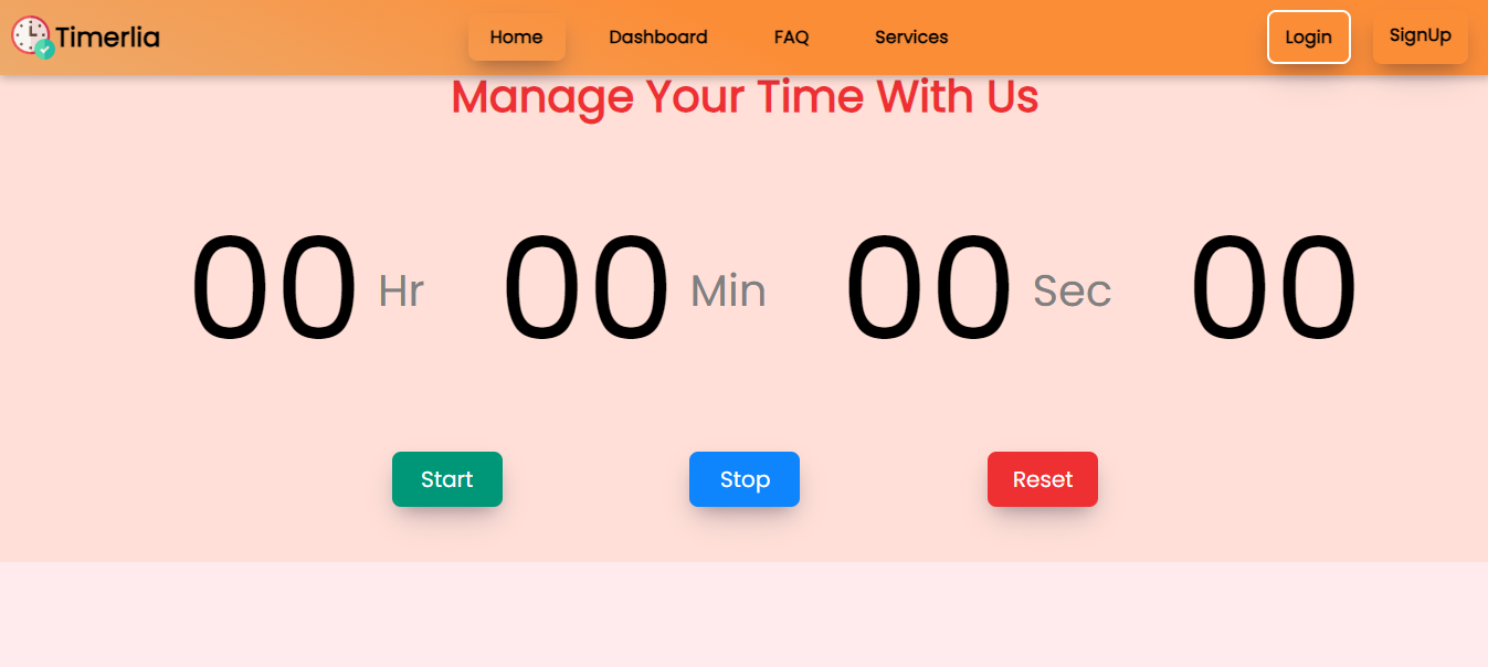 GitHub - THEPRANAYMISHRA/Timerlia-Time-Management-App: A real-time time ...