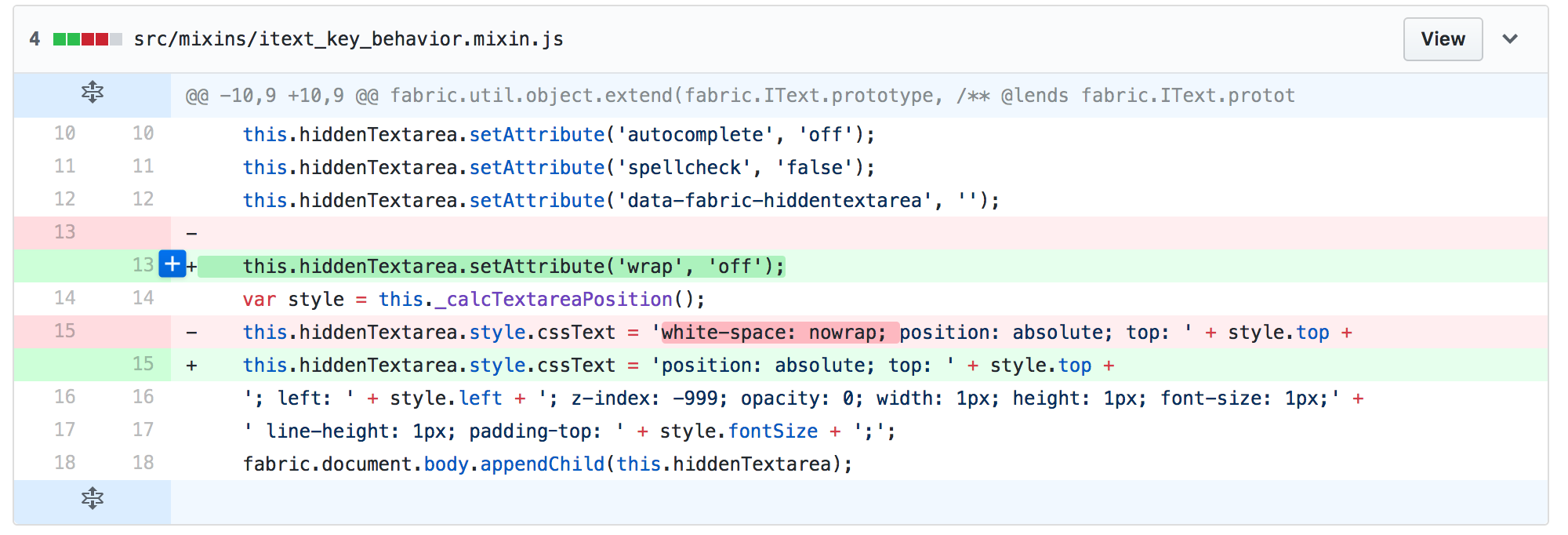 Textbox Issue when deleting first word on IE11 · Issue 4107 · fabricjs