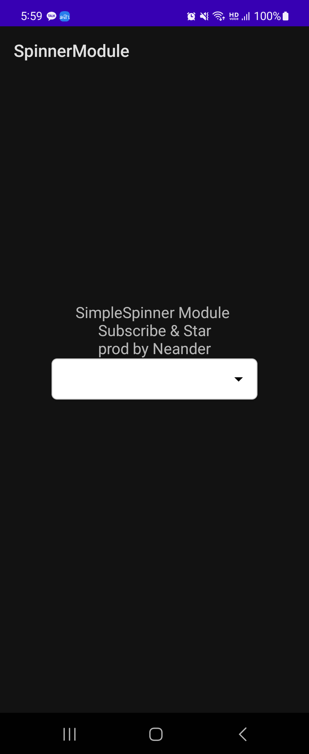 GitHub - hamhoney/SimpleSpinner: Custom SimpleSpinner Library in Android