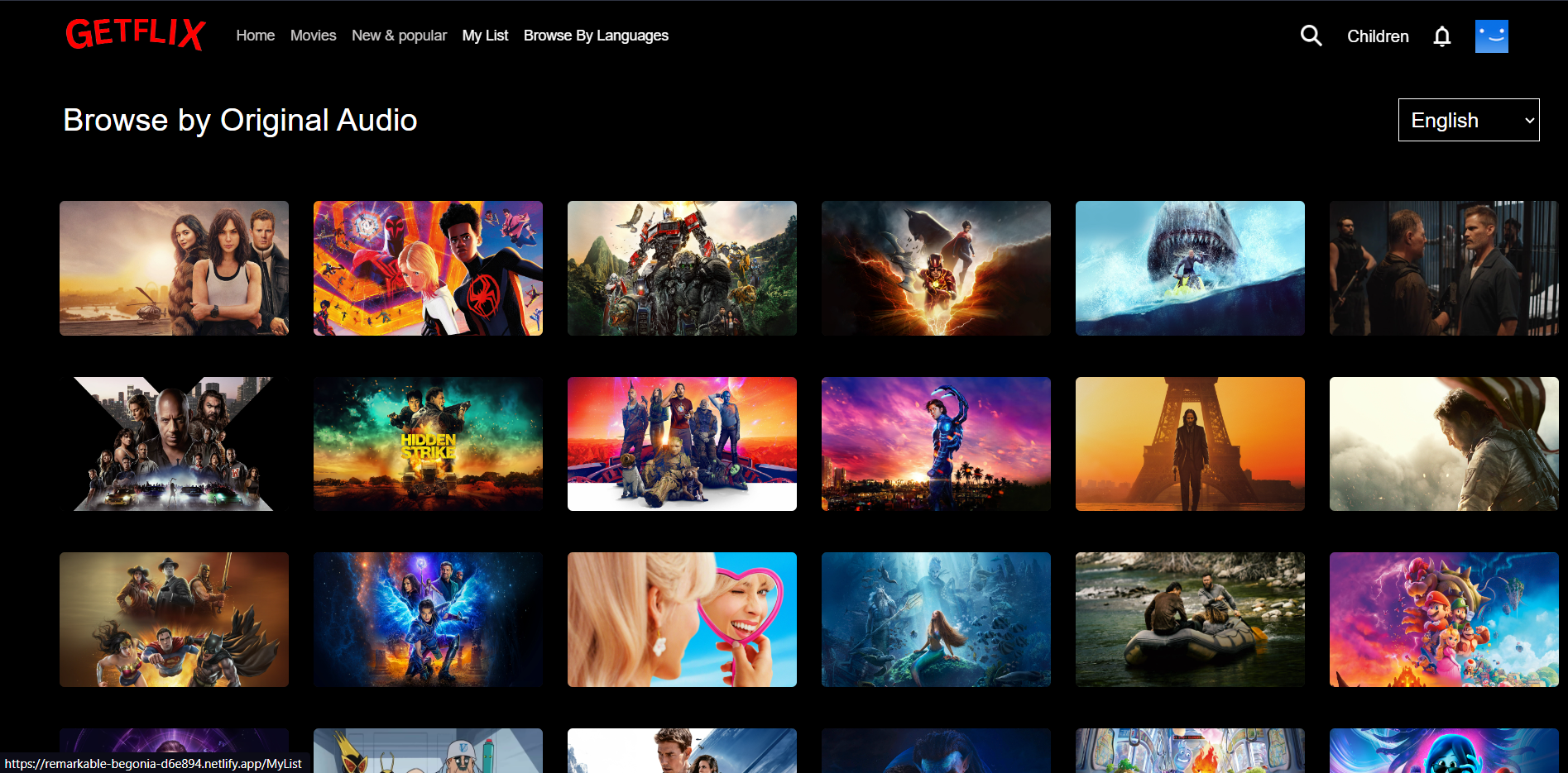 GitHub karanjarwal999/Getflix Getflix is a cuttingedge Netflix