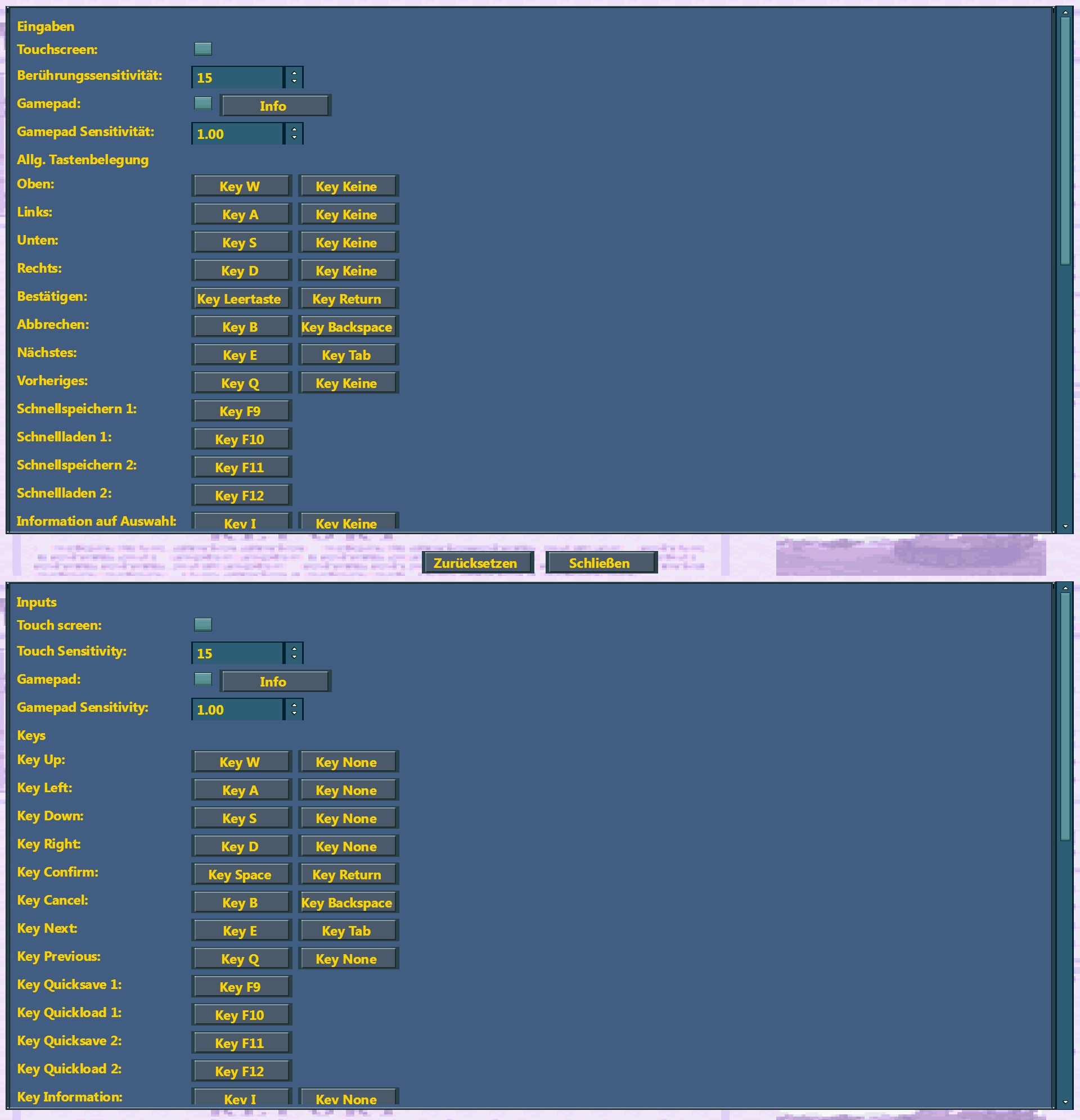 Proposal: Key mapping · Issue #1246 · Robosturm/Commander_Wars · GitHub