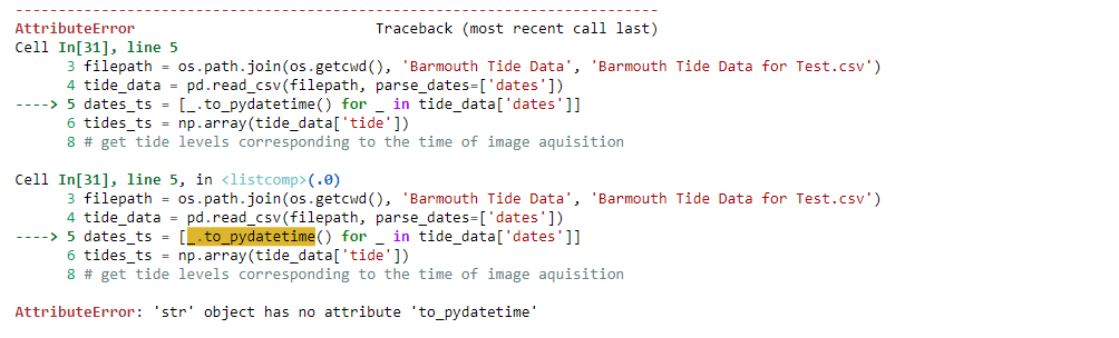 Unable to tidally-correct data · Issue #380 · kvos/CoastSat · GitHub