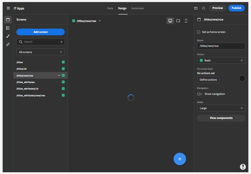 Blue spinning wheel · Issue 8735 · Budibase/budibase · GitHub