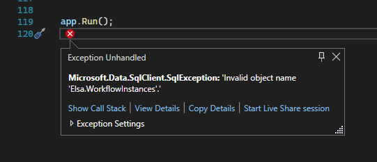 .UseSqlServer() ambiguous between Elsa.Persistence.EntityFramework ...