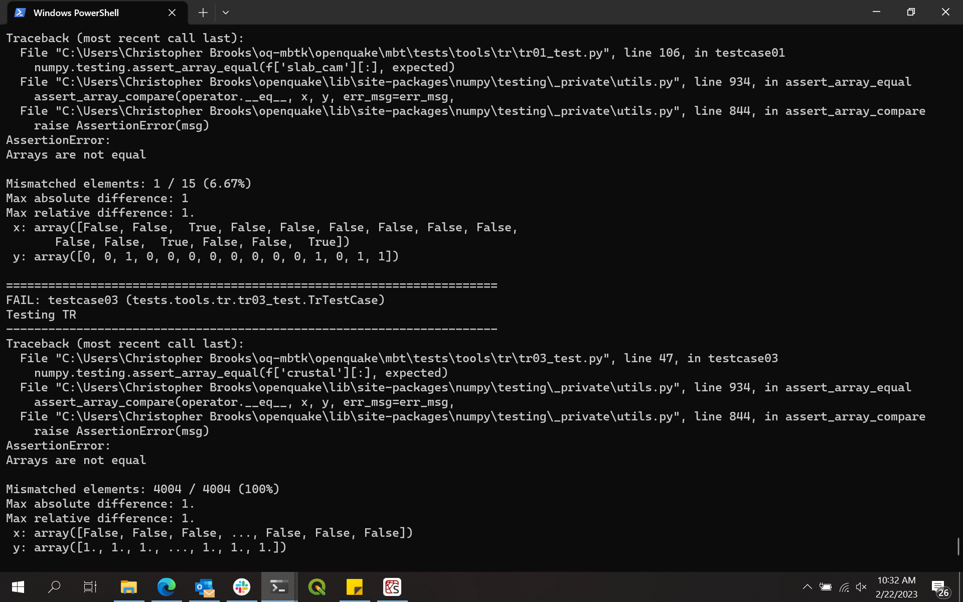 Tectonic classification tests failing on windows · Issue #295 ...