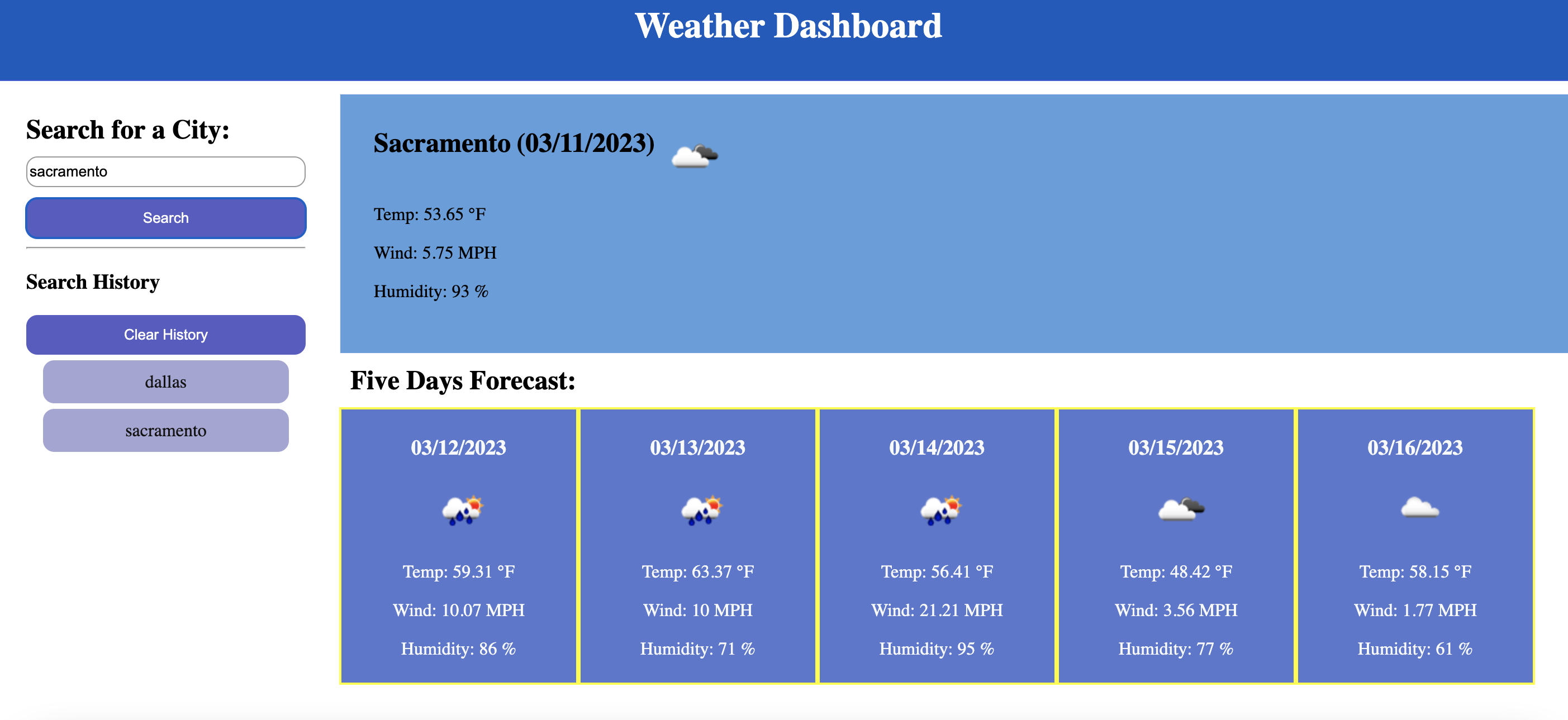 GitHub - AshsudFr/Weather-Dashboard