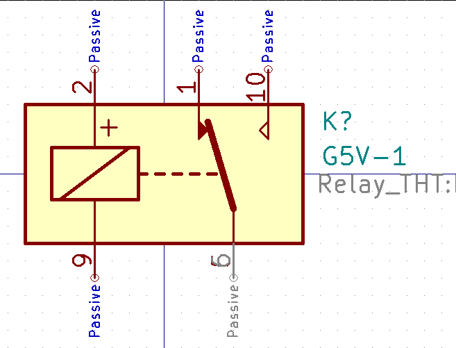 added several Omron relays by jkriege2 · Pull Request 168 · KiCad