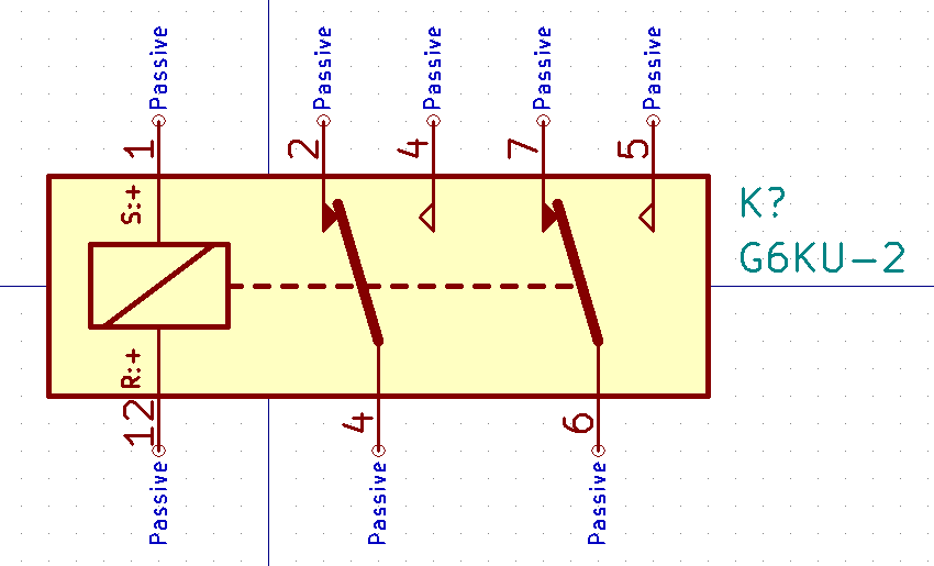 added several Omron relays by jkriege2 · Pull Request 168 · KiCad