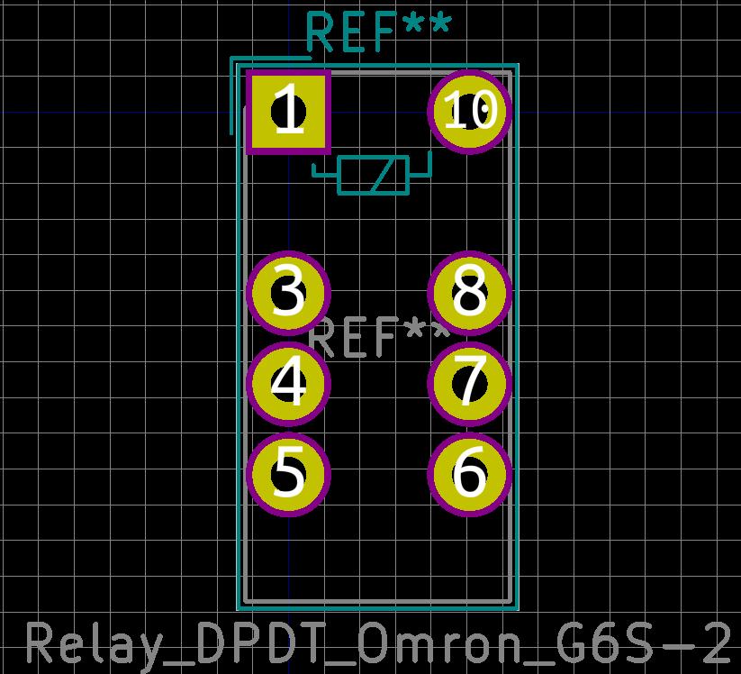 Add Y14 Relay by asukiaaa · Pull Request 519 · KiCad/kicadfootprints