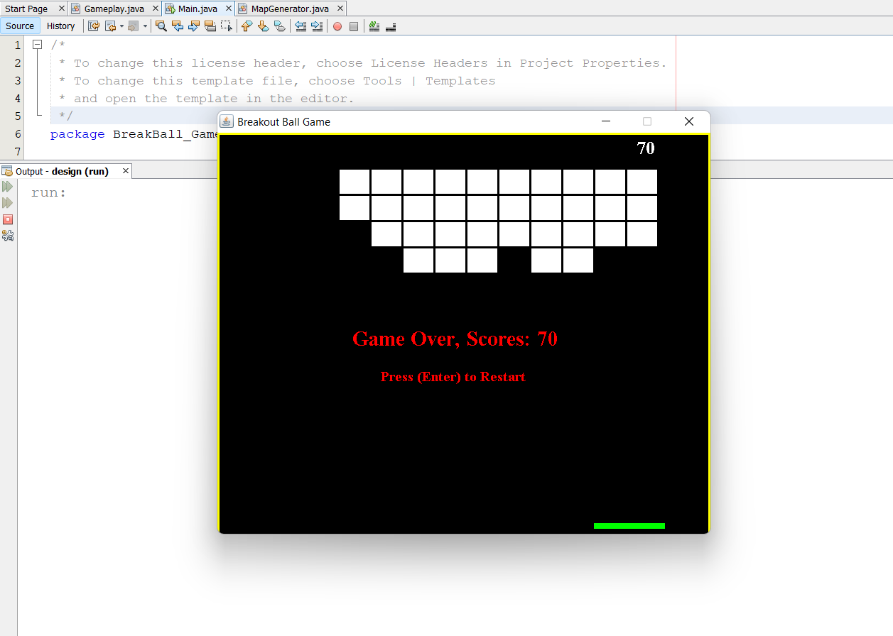 GitHub - preranakale02/BreakOutBall: Break__Out__Ball game is build by ...