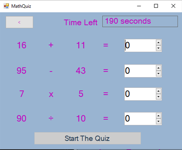 GitHub - JamesVST/MathQuiz: Simple Math Quiz · GitHub