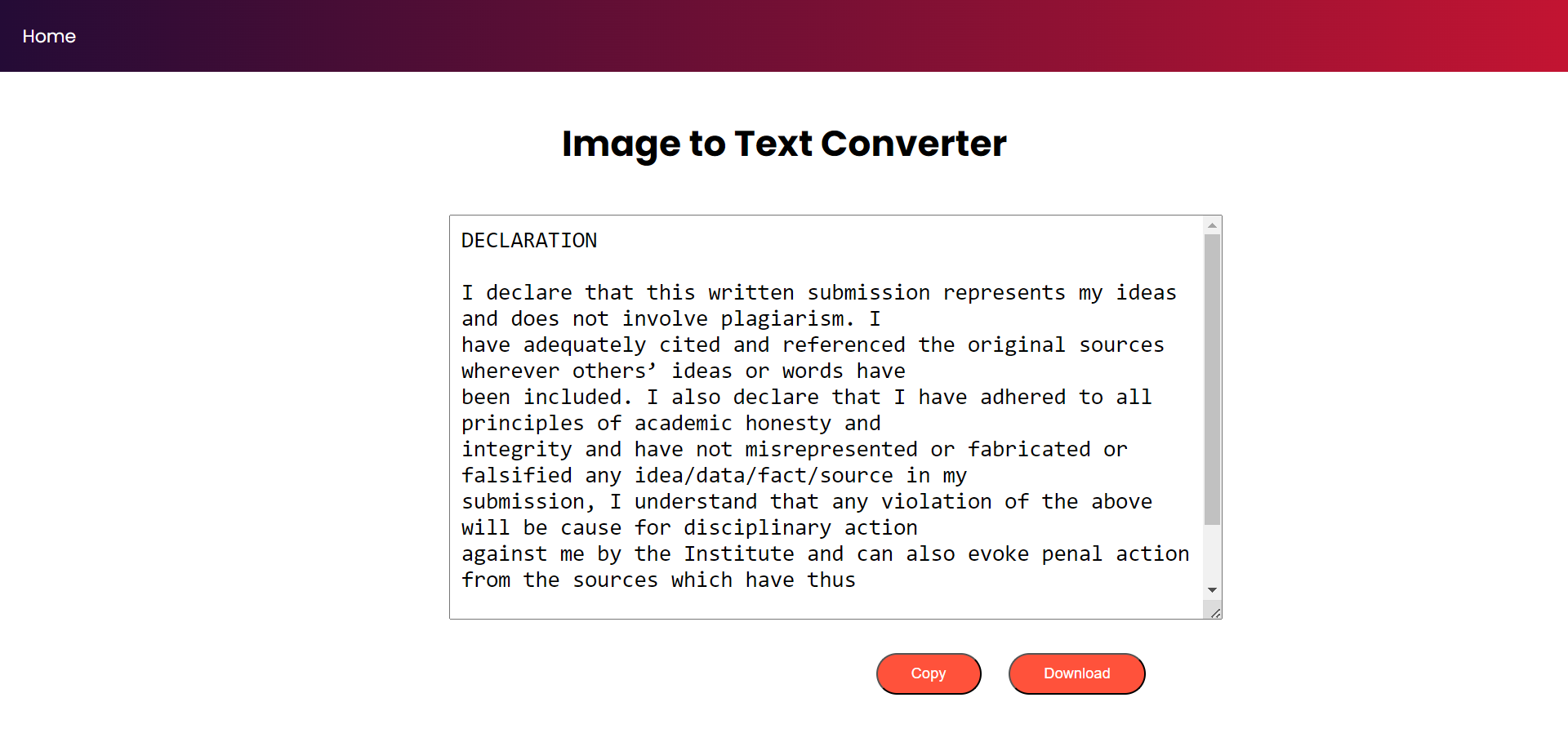 GitHub - arpita-maji/Image-to-Text-Converter: Image to Text Converter ...