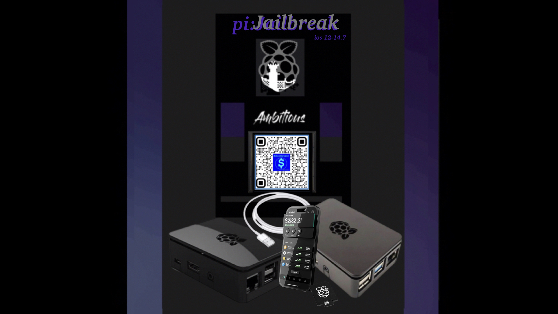 GitHub sudoself/PiRa1nOS OS Raspberry Pi4 image to Jailbreak iOS