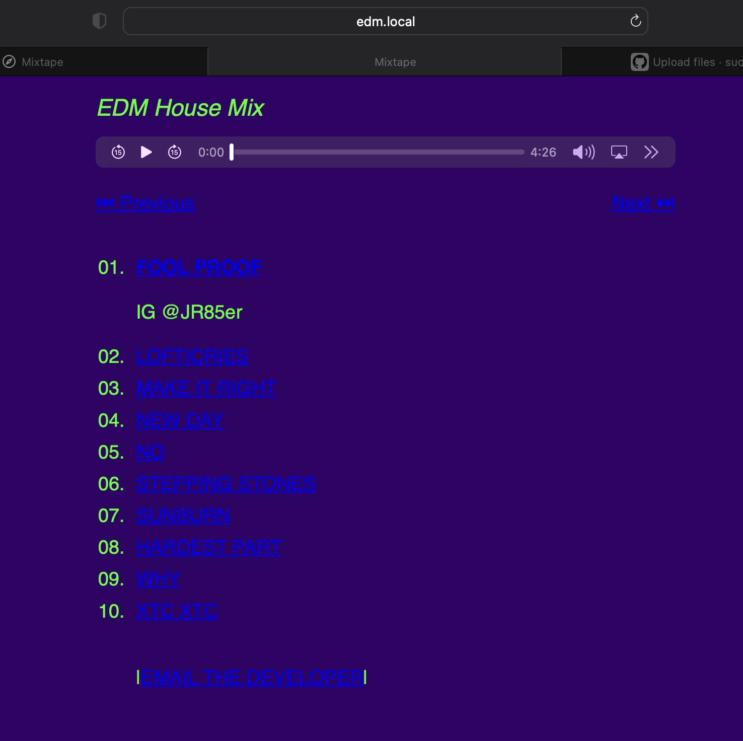 EDM LOCAL