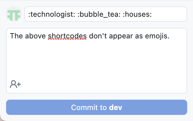 Desktop doesn't support some emojis · Issue #16177 · desktop/desktop ...