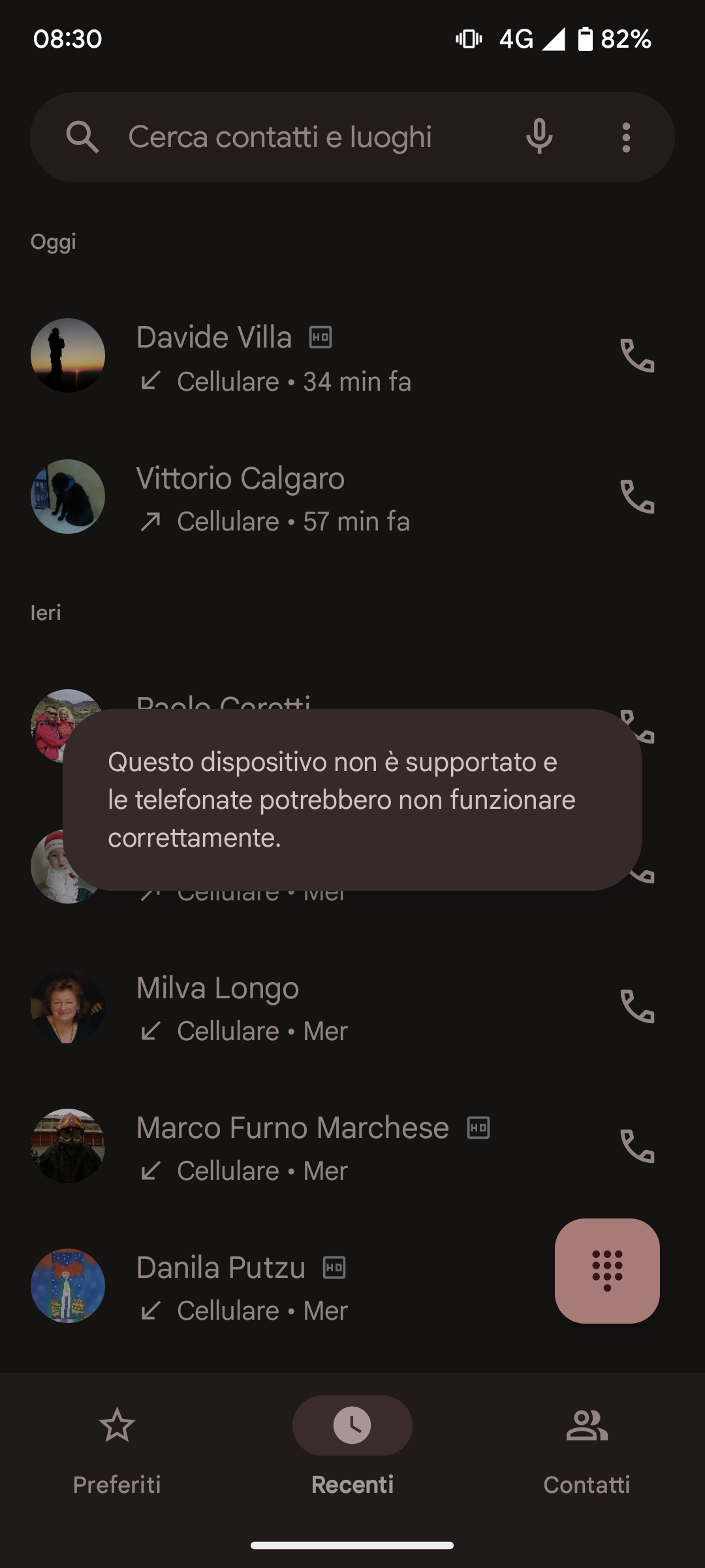Error message in phone app · Issue #1 · saitamasahil/Lawnchair_Magisk ...