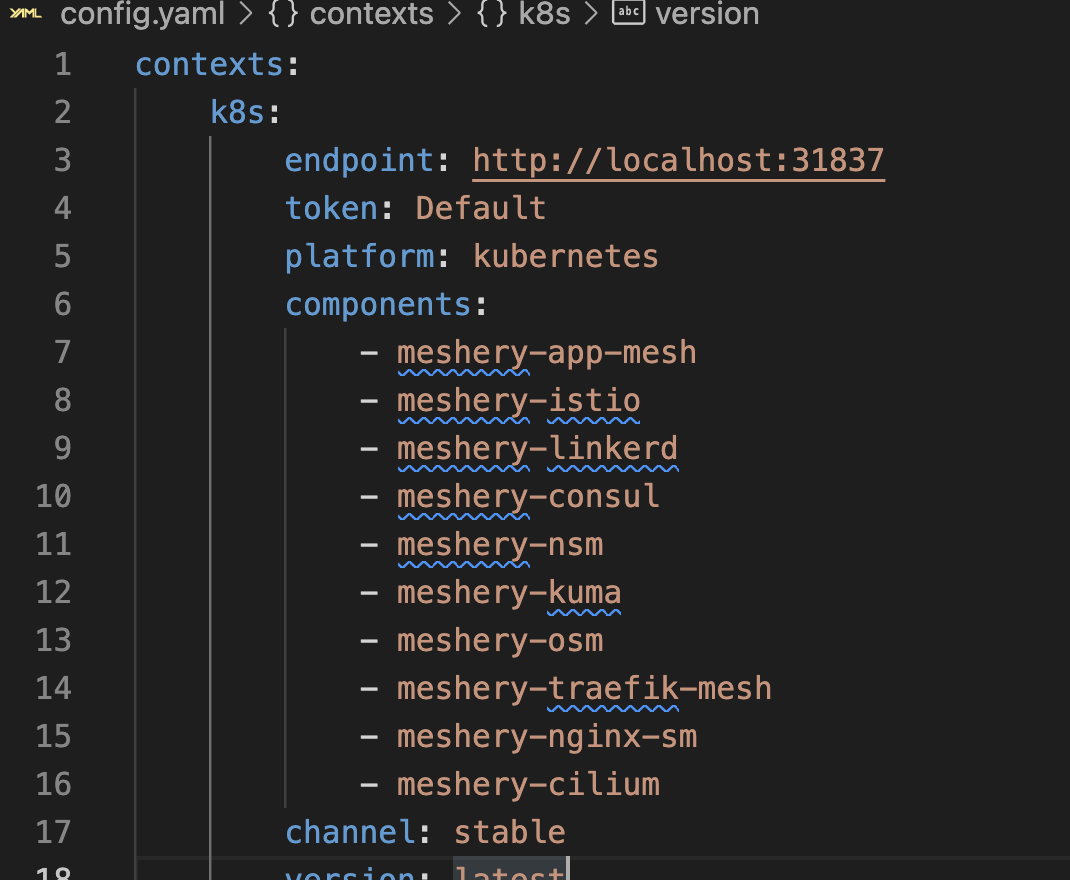 Endpoint Changes to 31837 in .meshery/config.yaml · Issue 7003 · meshery/meshery · GitHub