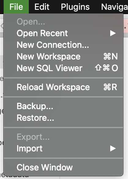 export not working for Oracle · Issue #716 · TablePlus/TablePlus · GitHub