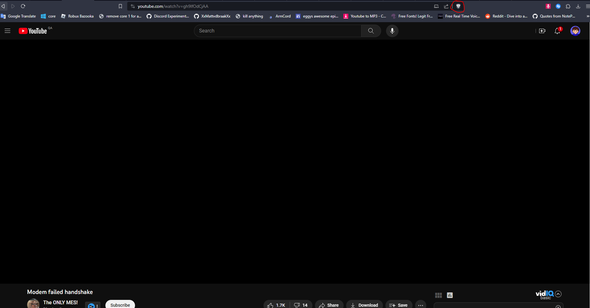 Shows a black screen when trying to play a video · Issue 31