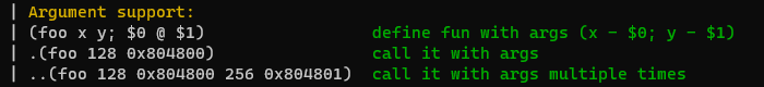 Add `..(` cmd that runs a macro multiple times with different args ...