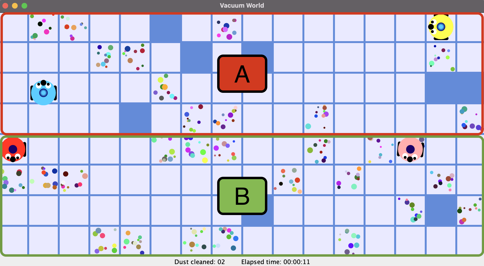 GitHub shanecooke/Vacbots A multiagent system created using a