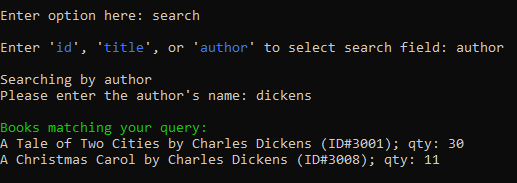 GitHub - jmbritland/BookstoreManager: A database management program ...