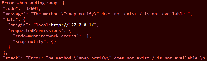 The method `snap_notify` does not exist / is not available. · Issue ...