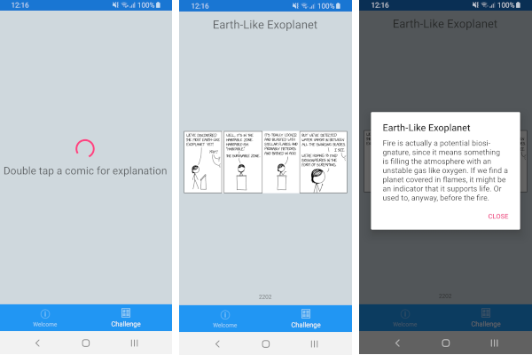 CarouselViewChallengeScreenshot