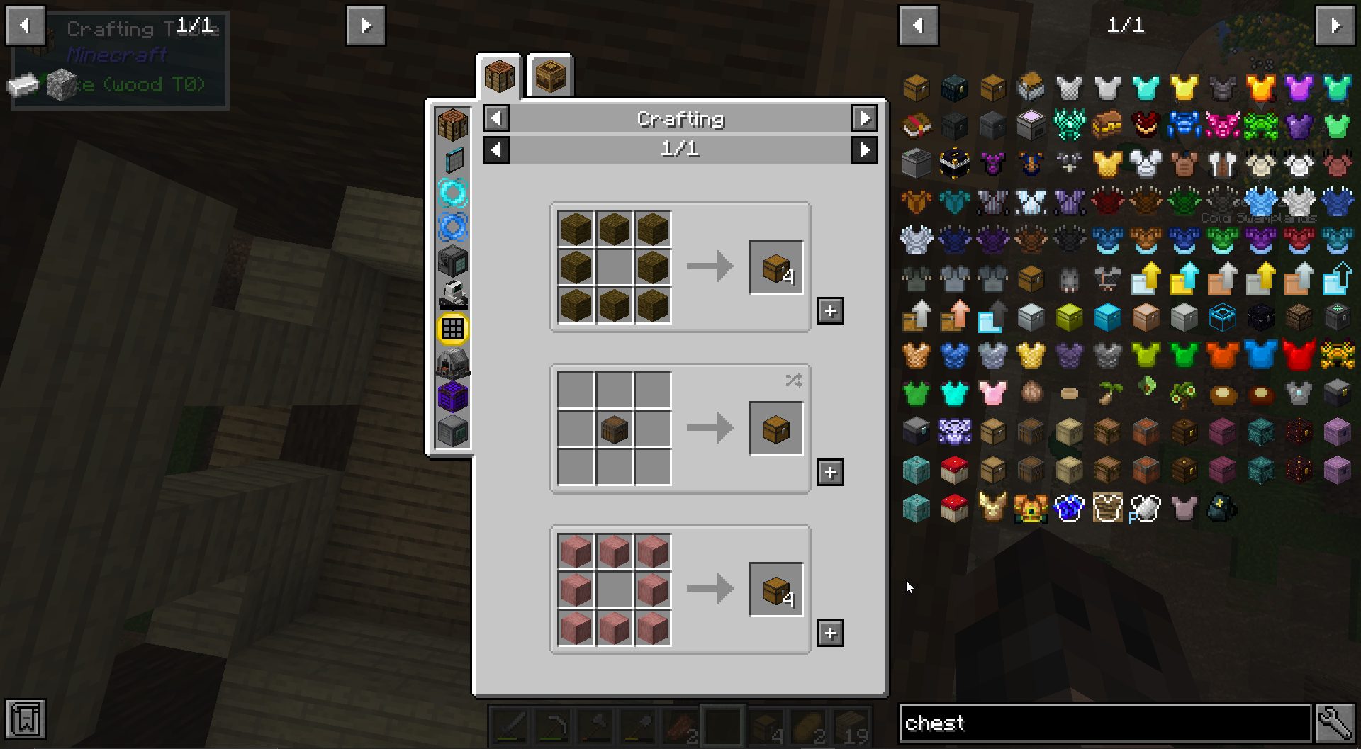 Crafting Chests (Only works with logs) · Issue #868 · AllTheMods/ATM-6 ...