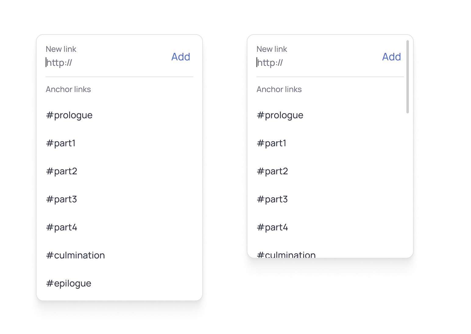 🚀 - Improve UX for anchor management in editor · Issue #3003 · taiga ...