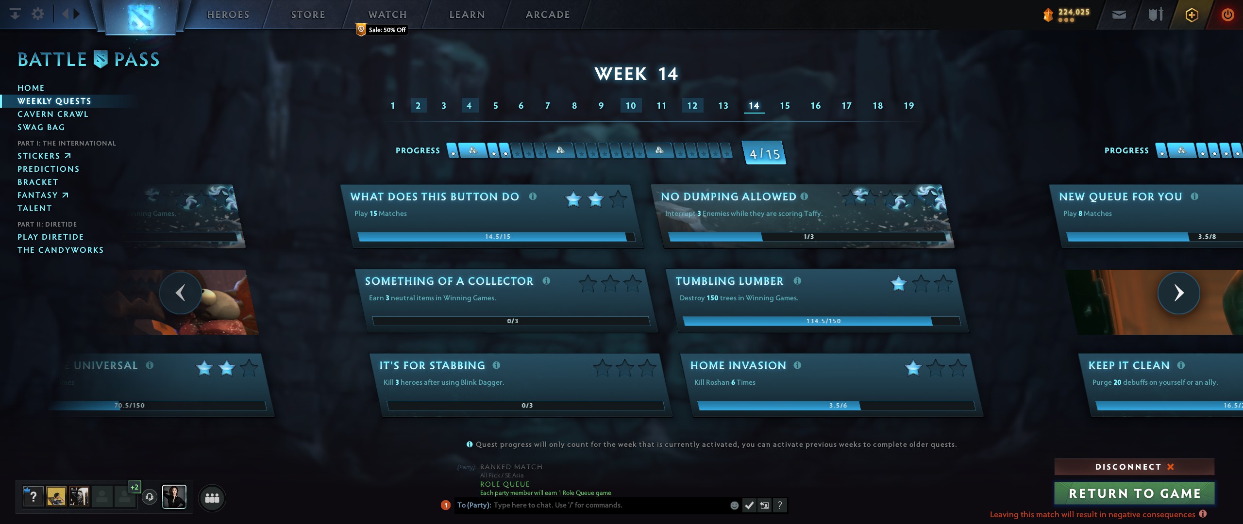 BP Weekly Quest not working? · Issue 5896 · ValveSoftware/Dota2