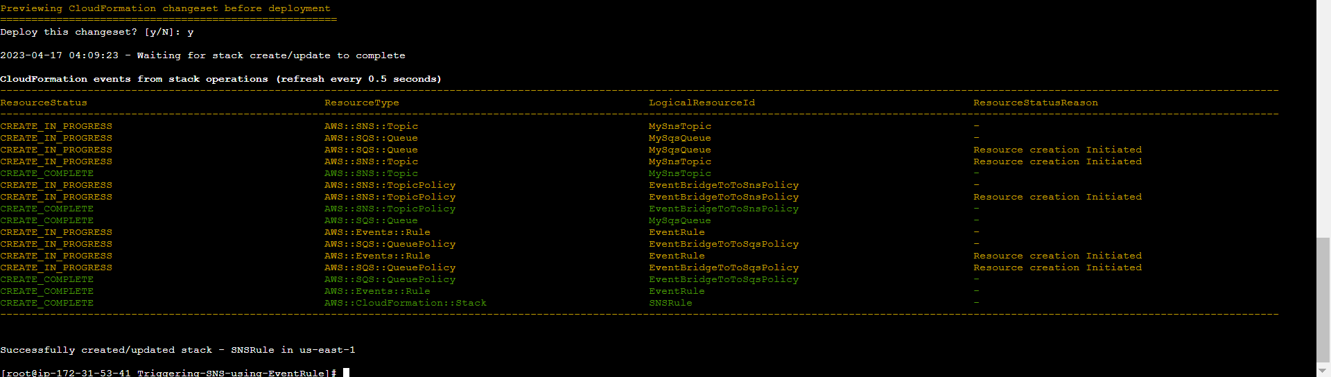 GitHub mugaliraghu/TriggerSNSandSQSusingEventRule
