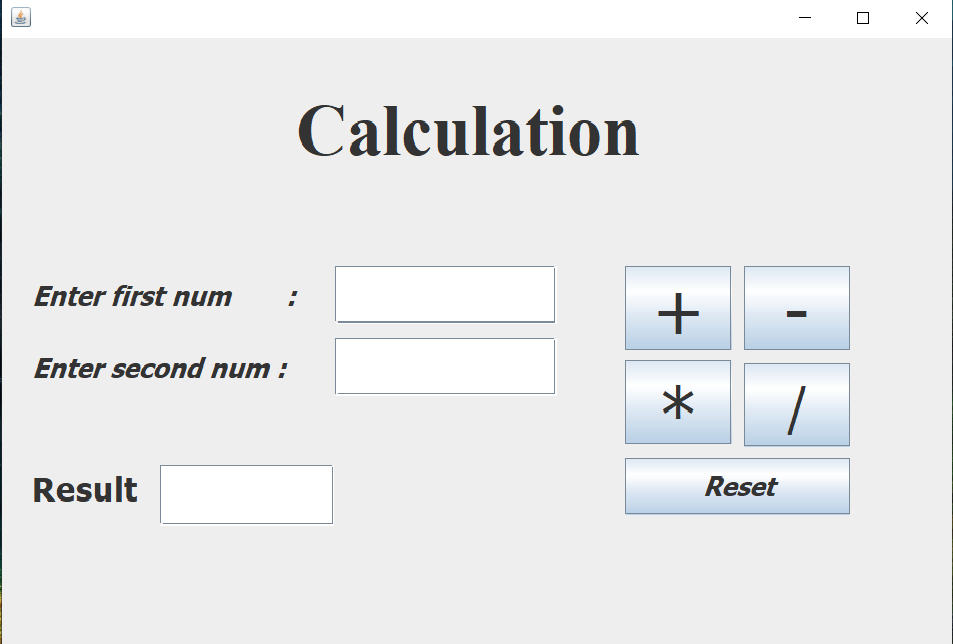 GitHub Jett78/JavaGUIBasicCalculator This is a simple calculator