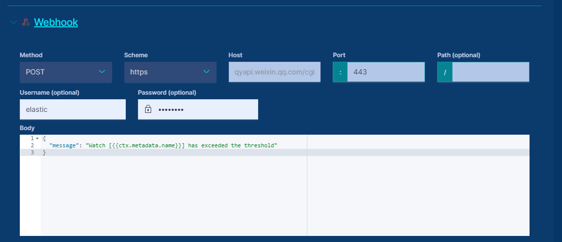 Watcher Alert Webhook · Issue #74620 · elastic/kibana · GitHub