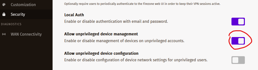 Limit the number of device a user can add · Issue #1584 · firezone ...
