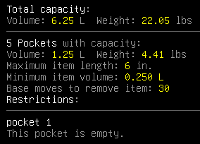 3 - javelin bag pockets