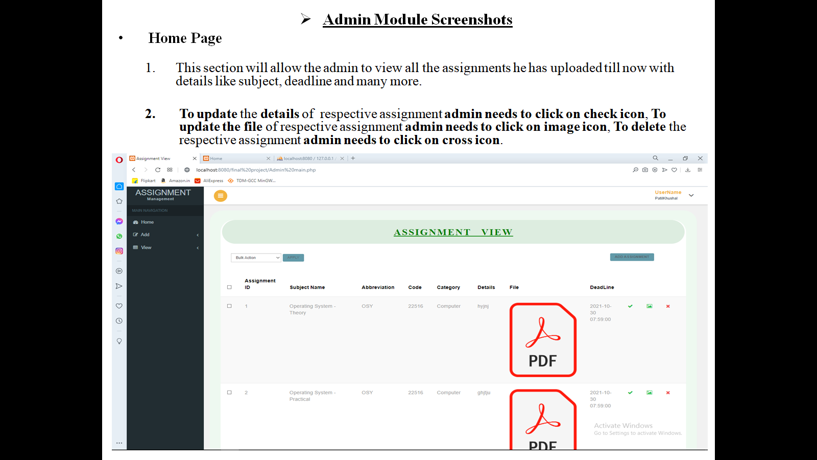 GitHub - PatilKhushal/Assignment-Management-System: A Fully Functional ...