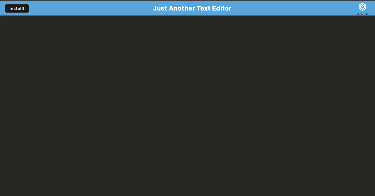 GitHub - jvalist/text-editor