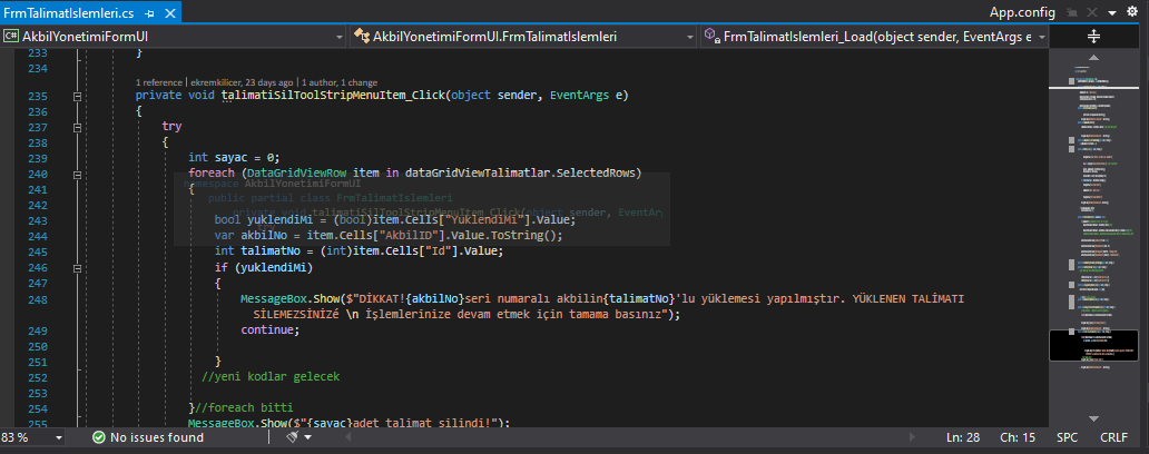 GitHub - ekremkilicer/AkbilYonetimi_SUNUM