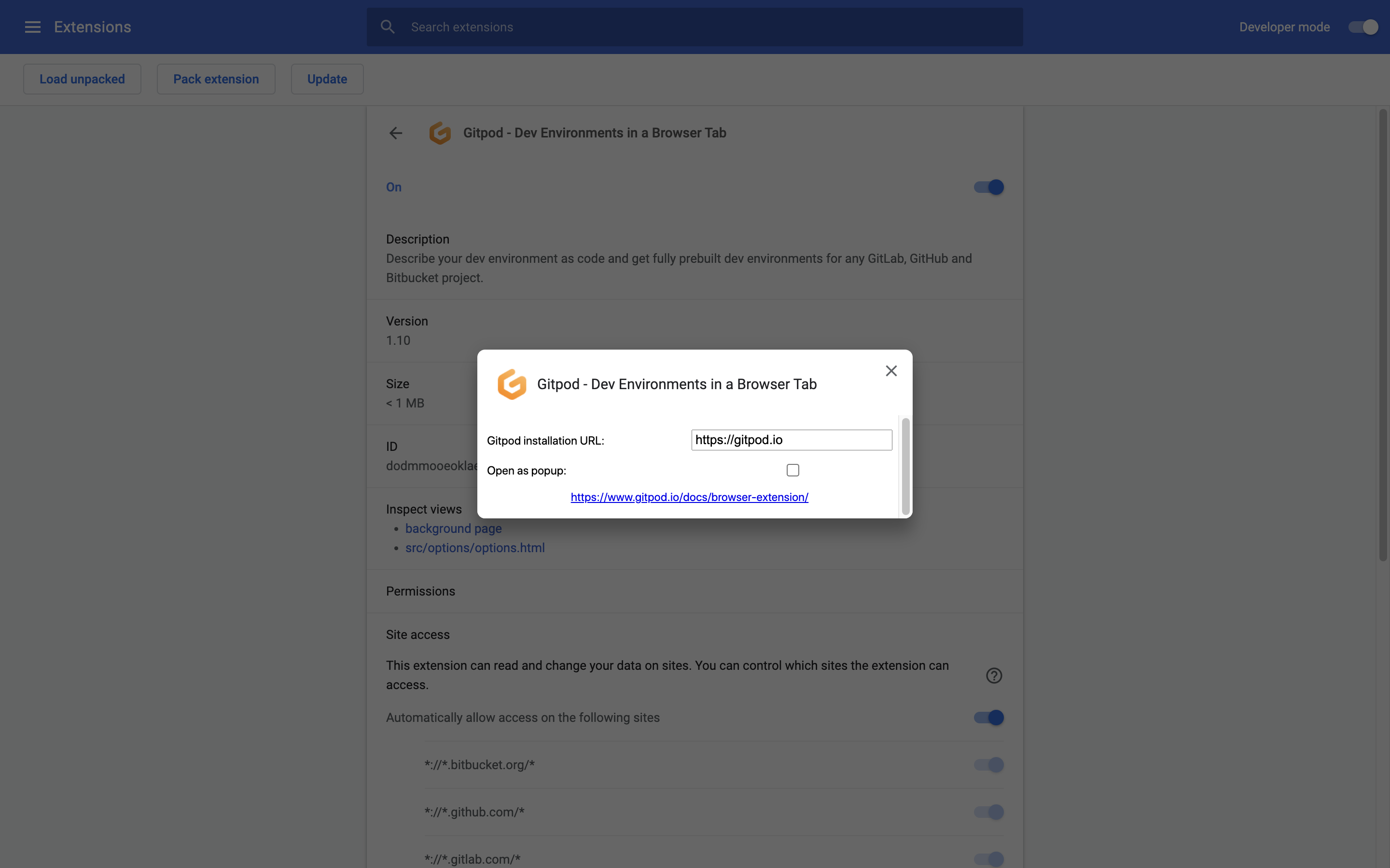 Make browser extension options (settings) more discoverable · Issue ...