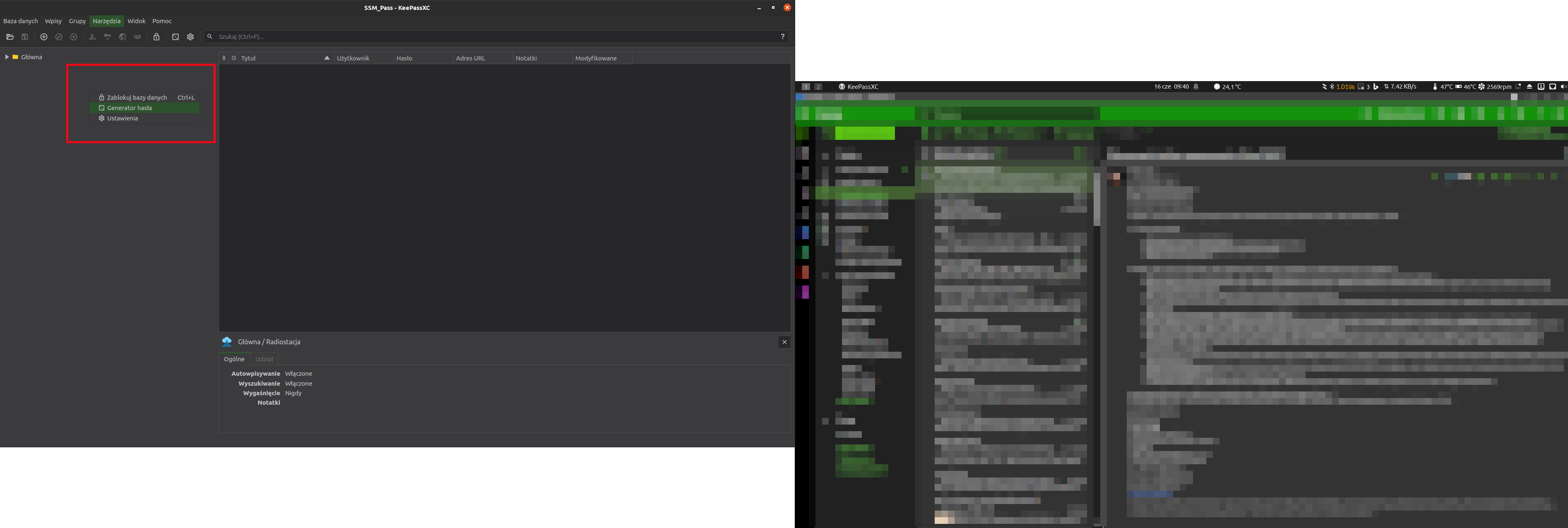 List menu on more than one screen · Issue #6643 · keepassxreboot ...