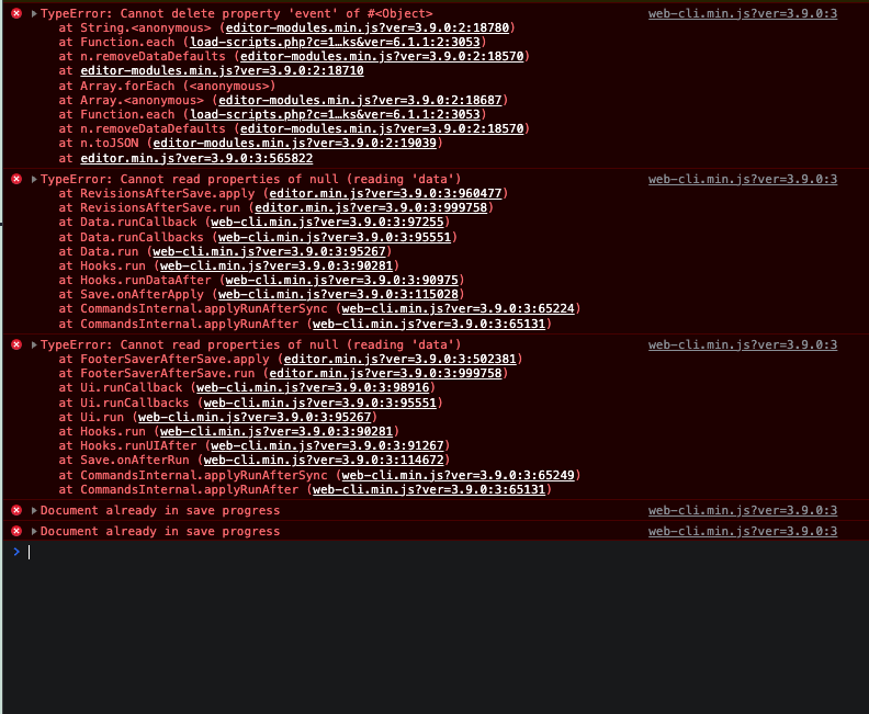 🔃 🔗 🐞 Bug Report REPEATER control prevents document "save" after "copy