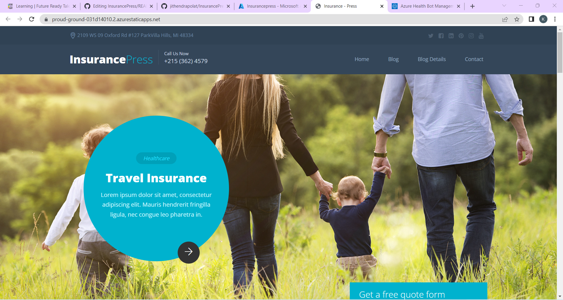GitHub - jithendrapolat/InsurancePress: A project about Health Insurance