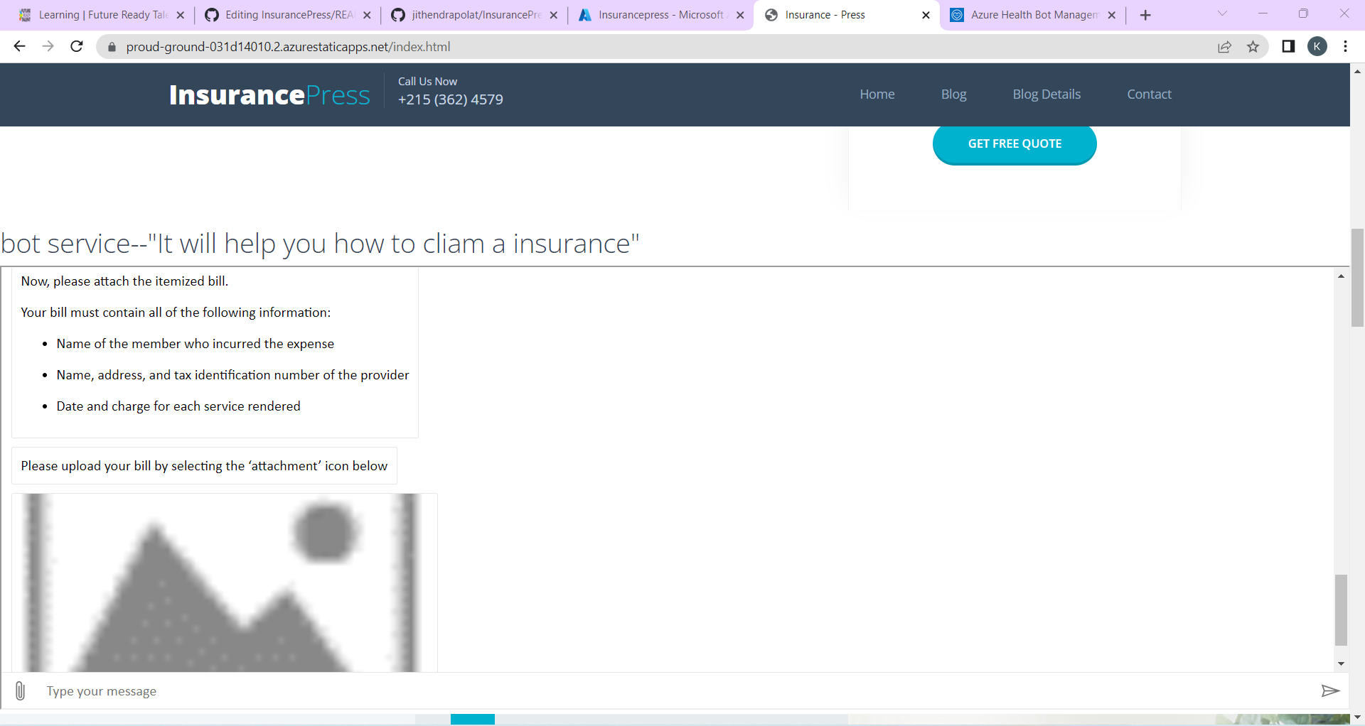 GitHub - jithendrapolat/InsurancePress: A project about Health Insurance