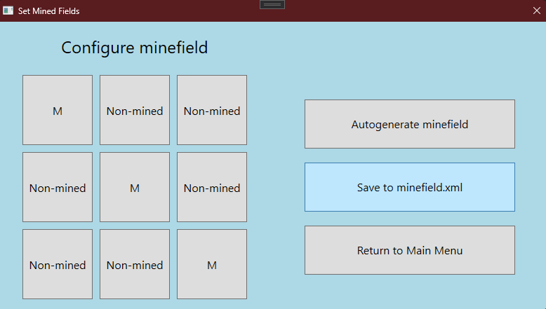 GitHub - a-macedonio/Minesweeper3x3