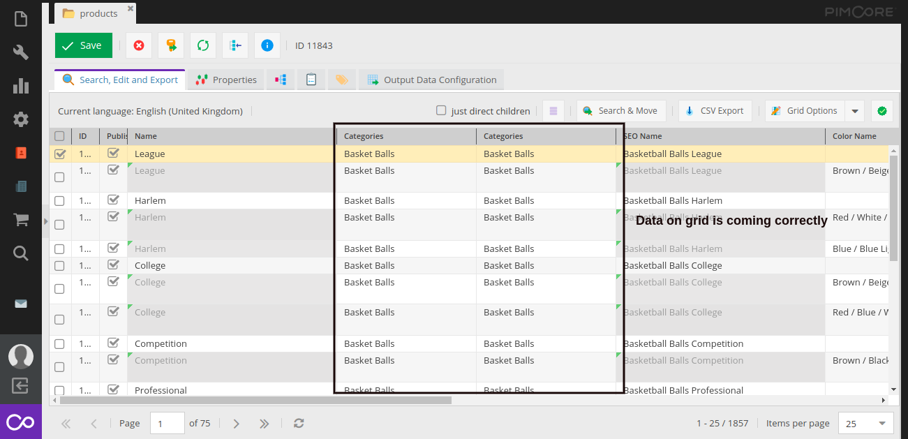 CSV export issue with some operators · Issue #3212 · pimcore/pimcore ...