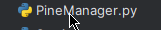 2023-03-09 14_12_23-pythonProject – PineManager py