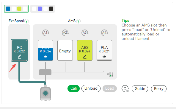 AMS filament backup not working on P1P · Issue #1444 · bambulab ...