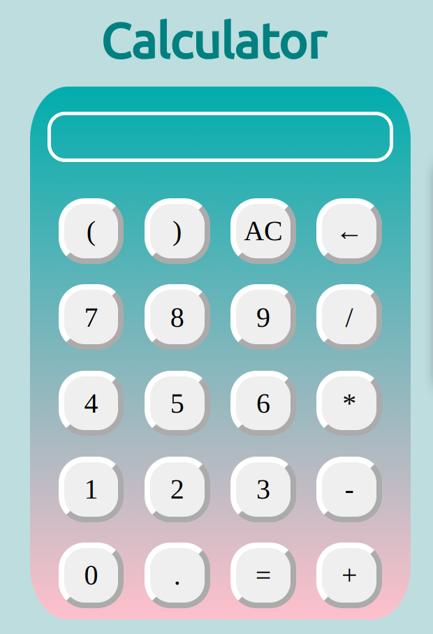 GitHub - ShriyaRathor/calculator-app